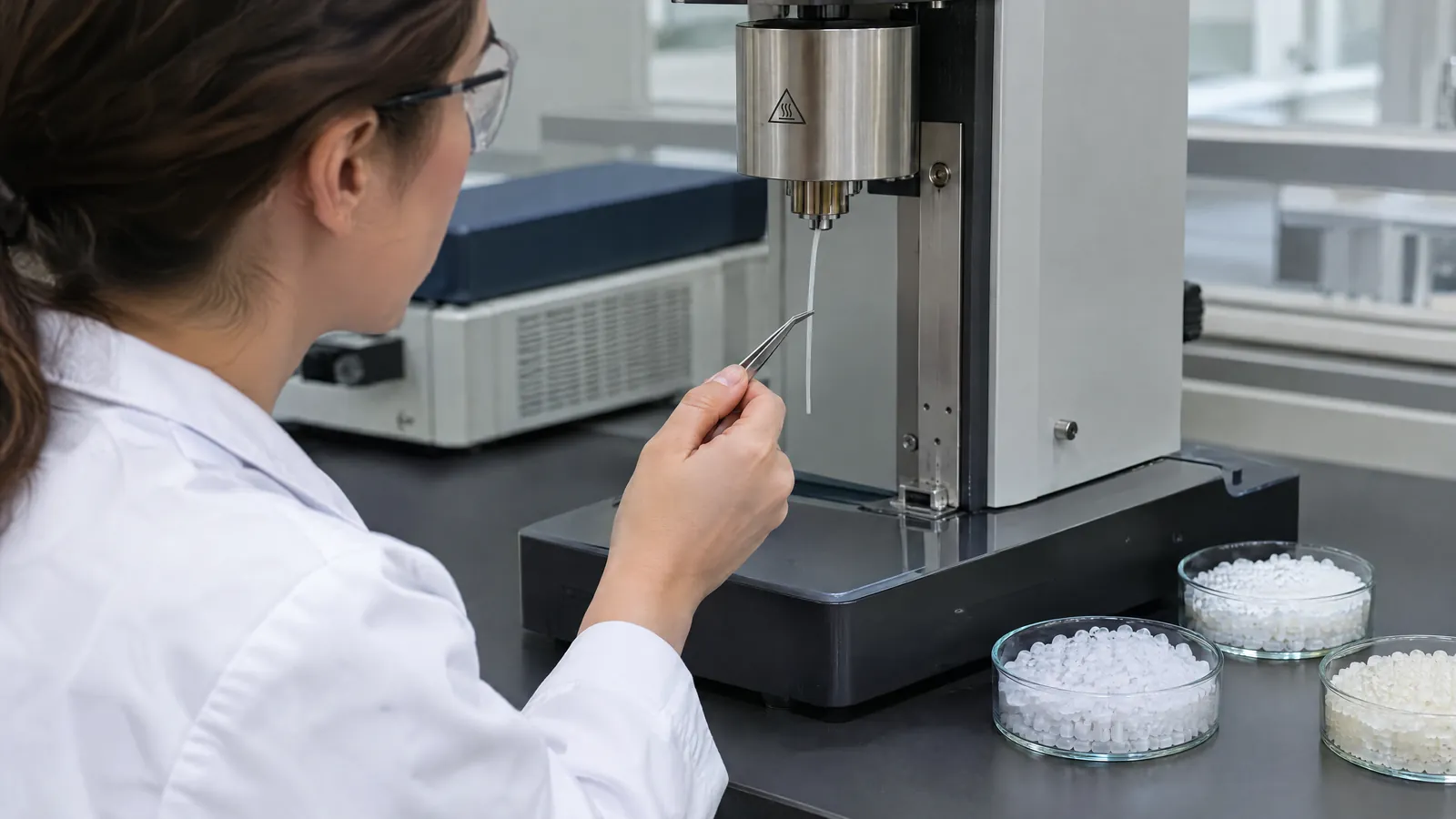 Kalite kontrol mühendisi teknik bilgi formunu laboratuvar verisiyle karşılaştırıyor